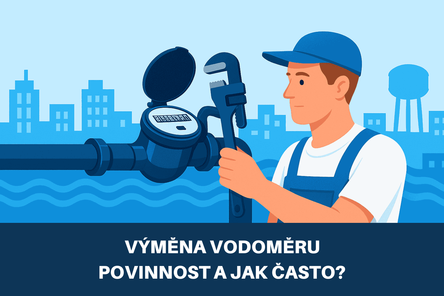 Výměna vodoměrů: Povinnost a jak často?